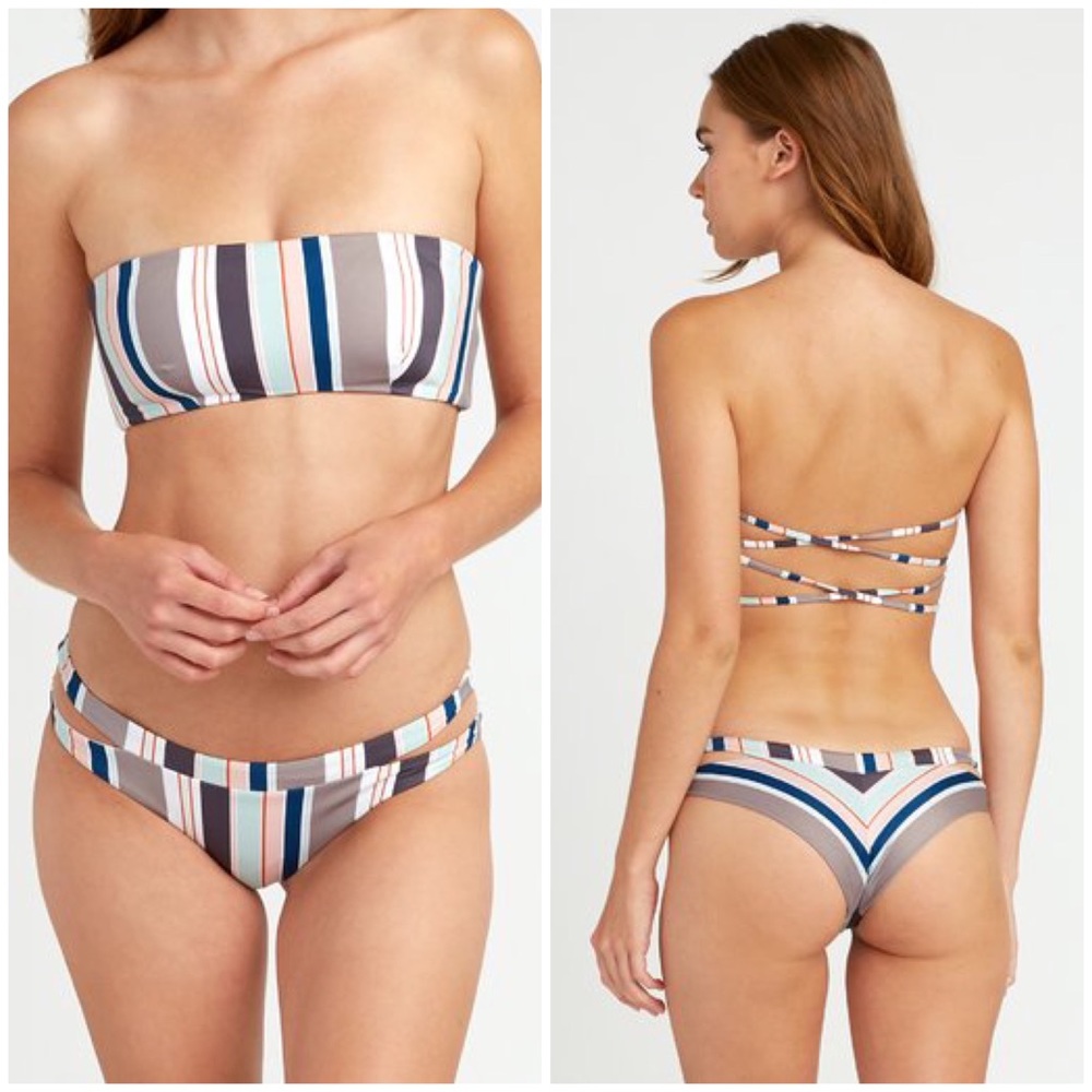 RVCA Off Shore Cheeky Bikini Bottom